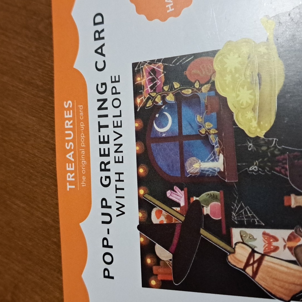 Halloween Pop Up Greeting Card/ BUNFLE ONLY - Picture 3 of 4